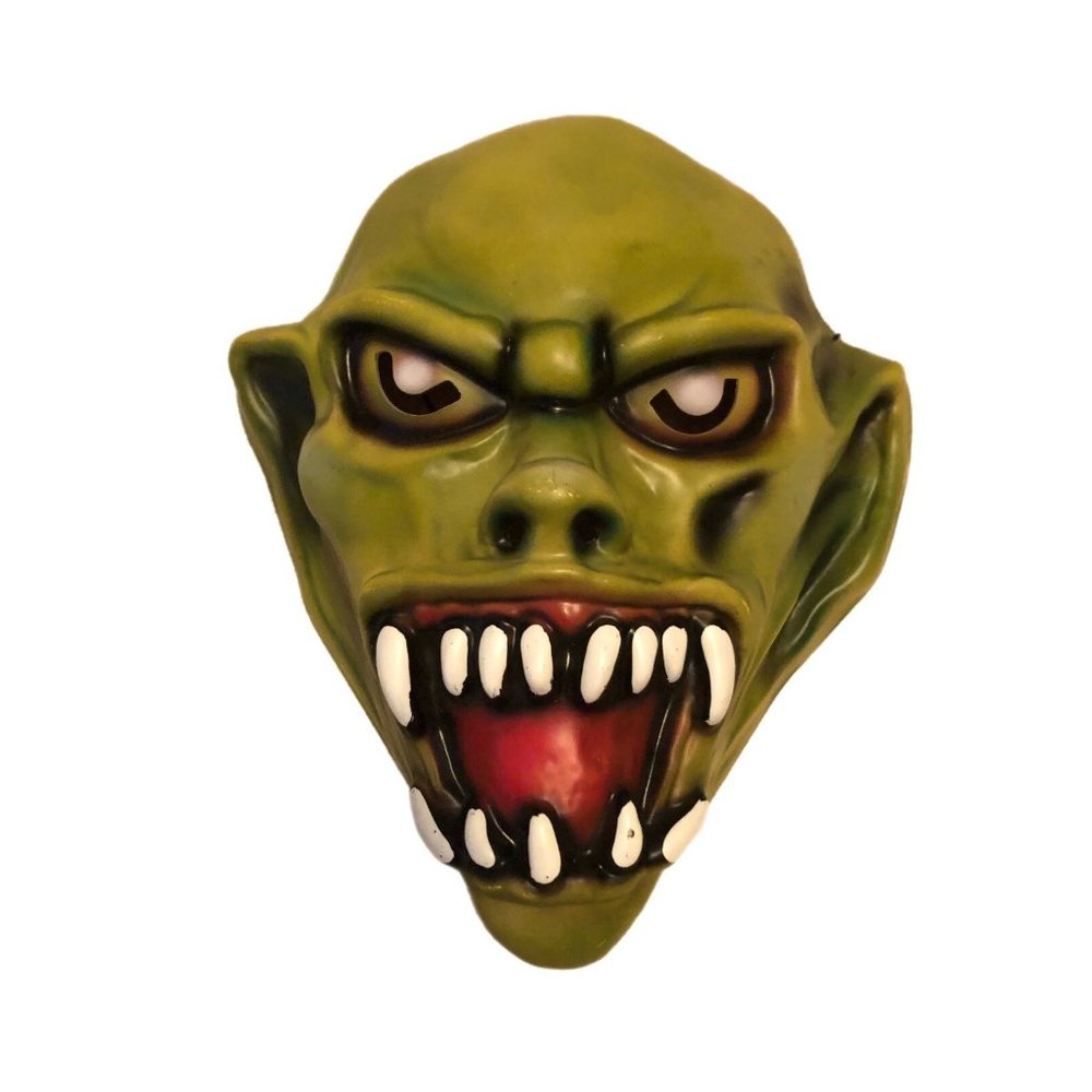 Zombie plastic Halloween mask